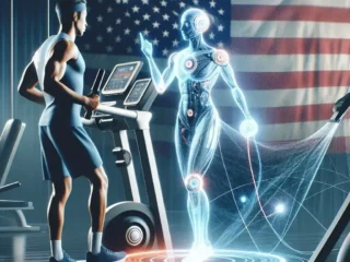 "Apple Fitness+ AI tailored coaching for U.S. athletes, showcasing personalized workout experience and innovative fitness technology."